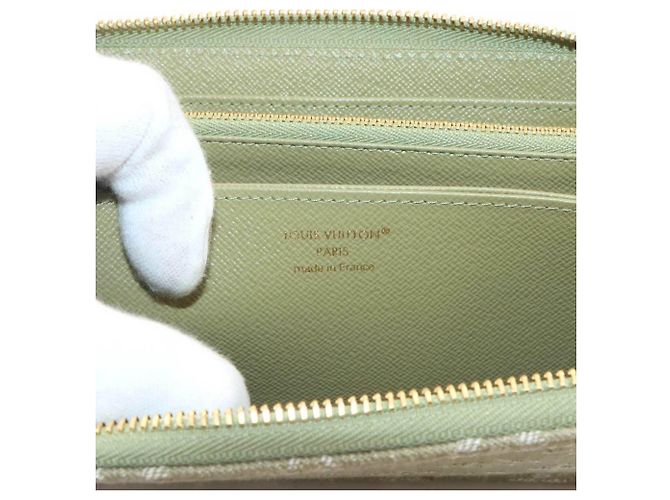 Louis Vuitton Monogram Denim Langbeutel Khaki - Ansicht 8