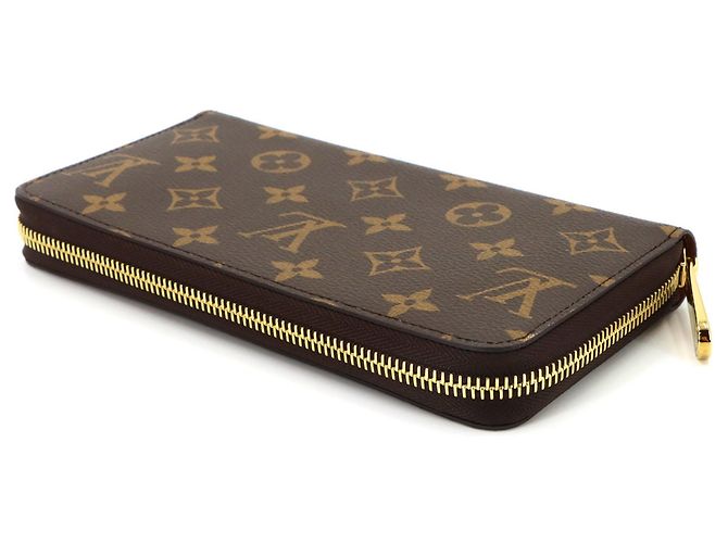 Cartera Zippy Monogram Louis Vuitton Castaño - vista 4