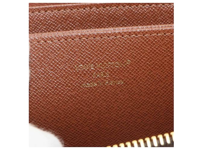 Cartera Zippy Monogram Louis Vuitton Castaño - vista 8
