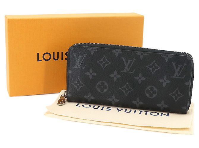 Zippy Portafoglio lungo Louis Vuitton Monogram Eclipse Monogramma - vista 2