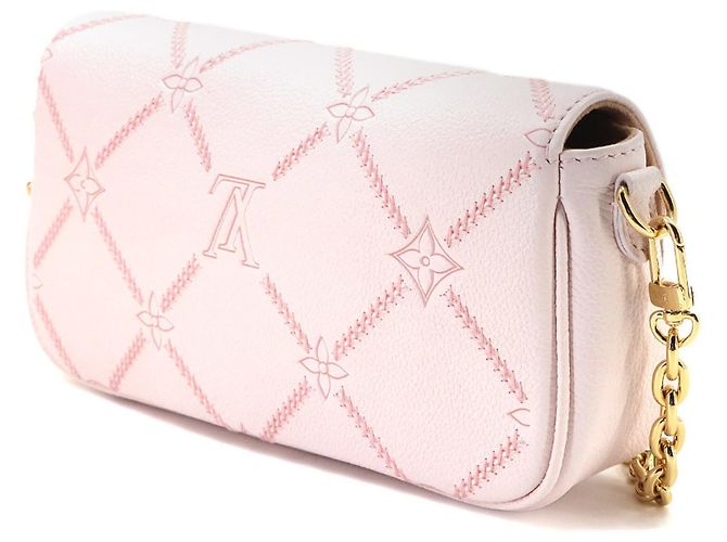 Louis Vuitton Monogram Empreinte Schultertasche Pink - Ansicht 4