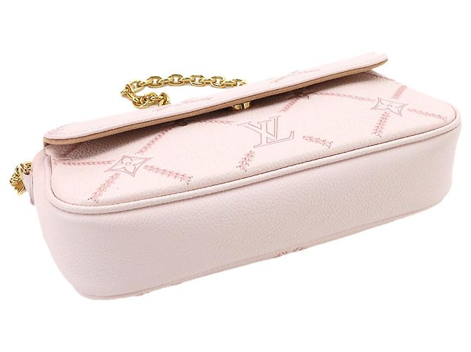 Louis Vuitton Monogram Empreinte Schultertasche Pink - Ansicht 5