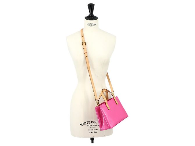 Borsa Louis Vuitton Reade PM LV Remix Rosa - vista 10