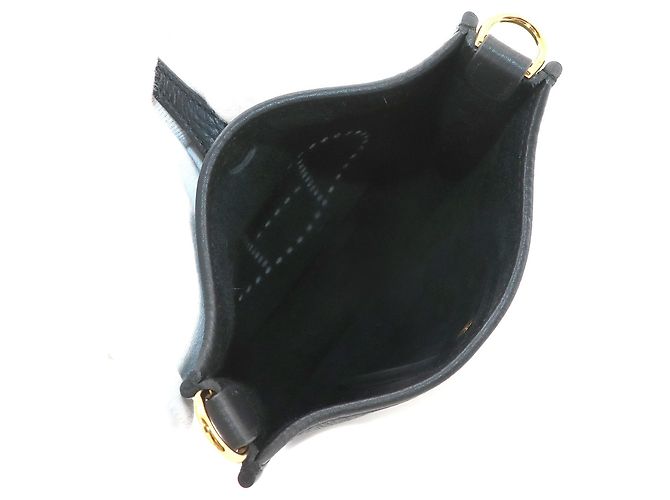Hermès Borsa a tracolla Hermes Evelyne Amazon TPM Nero - vista 7