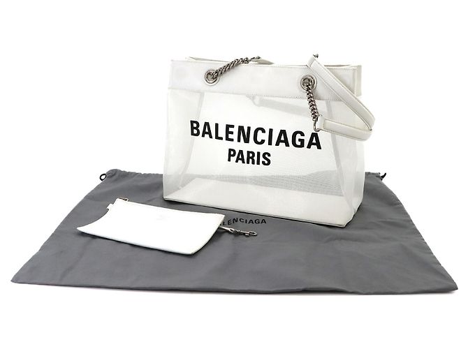 Everyday Borsa Tote Balenciaga Duty-Free Medium Bianco - vista 2