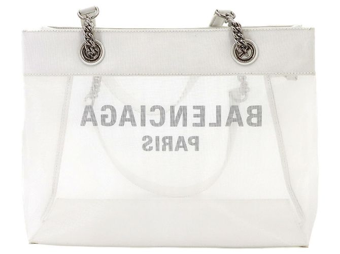Everyday Borsa Tote Balenciaga Duty-Free Medium Bianco - vista 3
