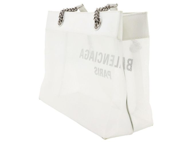 Everyday Borsa Tote Balenciaga Duty-Free Medium Bianco - vista 4