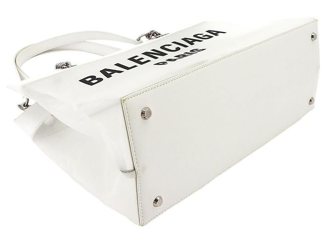 Everyday Borsa Tote Balenciaga Duty-Free Medium Bianco - vista 5