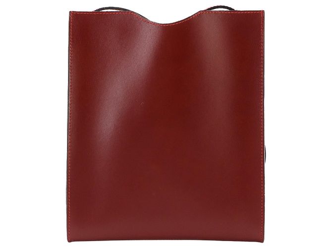 Hermès Sac à main épaule Hermes Onimaitou Pochette Rouge - vue 3
