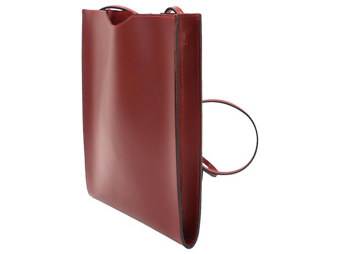 Hermès Sac à main épaule Hermes Onimaitou Pochette Rouge - vue 4