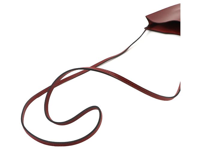 Hermès Sac à main épaule Hermes Onimaitou Pochette Rouge - vue 6