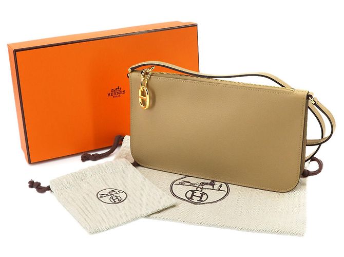 Hermès Borsa a tracolla Hermes Zip Ango To Go Chaine d'Ancre - vista 2