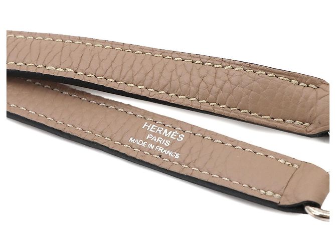 Hermès Bandoulière Hermes Kelly Bolide Beige - vue 4