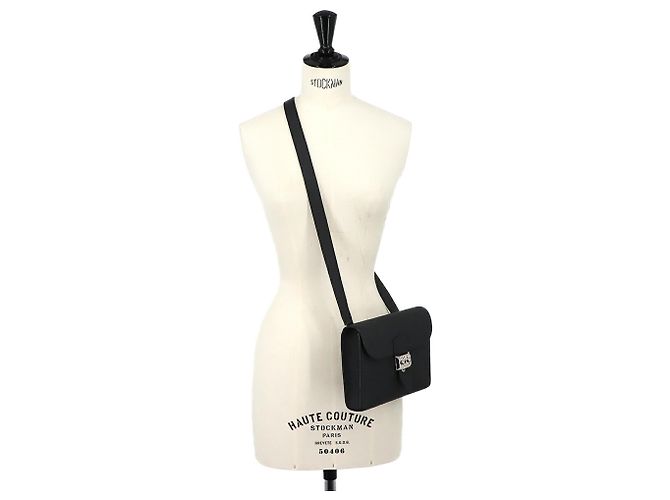 Hermès Hermes Sack à Depeche 21 Shoulder Handbag Schwarz - Ansicht 10
