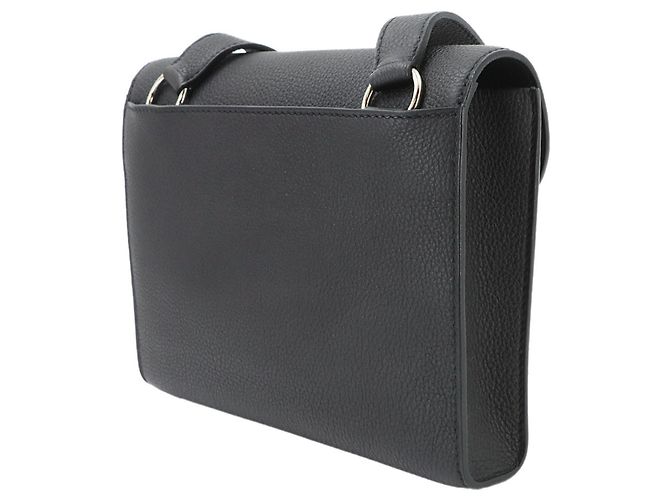 Hermès Hermes Sack à Depeche 21 Shoulder Handbag Schwarz - Ansicht 4