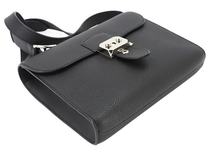 Hermès Hermes Sack à Depeche 21 Shoulder Handbag Schwarz - Ansicht 5