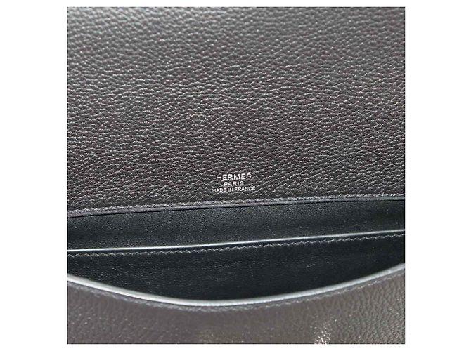 Hermès Hermes Sack à Depeche 21 Shoulder Handbag Schwarz - Ansicht 8