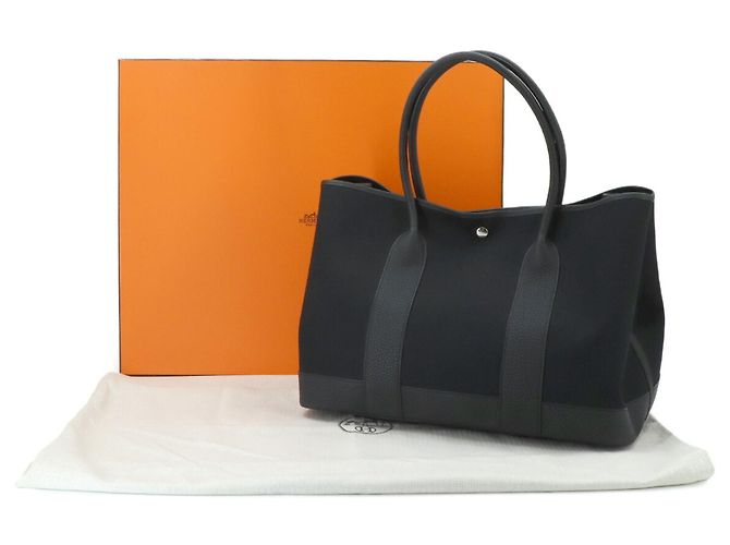 Hermès Borsa a mano Hermes Neo Garden 41 Voyage Tote Nero - vista 2