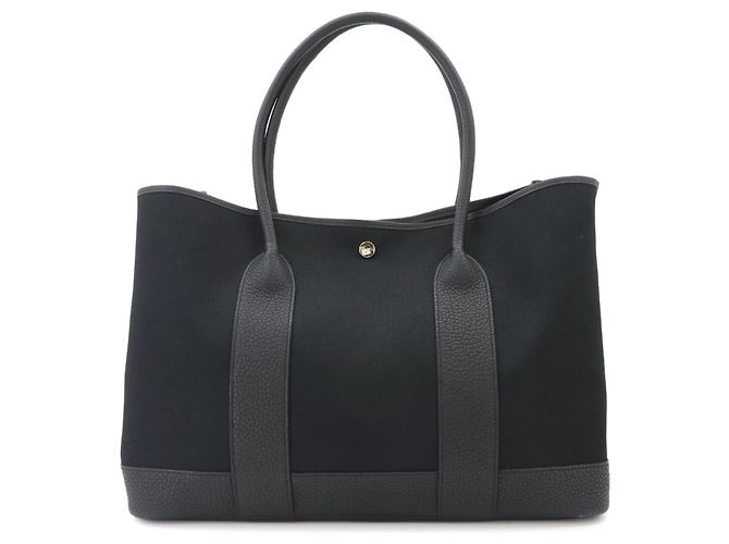 Hermès Borsa a mano Hermes Neo Garden 41 Voyage Tote Nero - vista 3