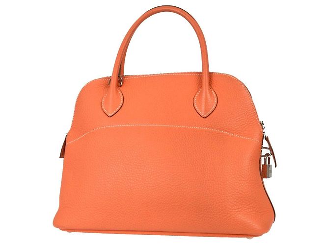 Hermès Hermes Bolide Clemence 31 Naranja - vista 2