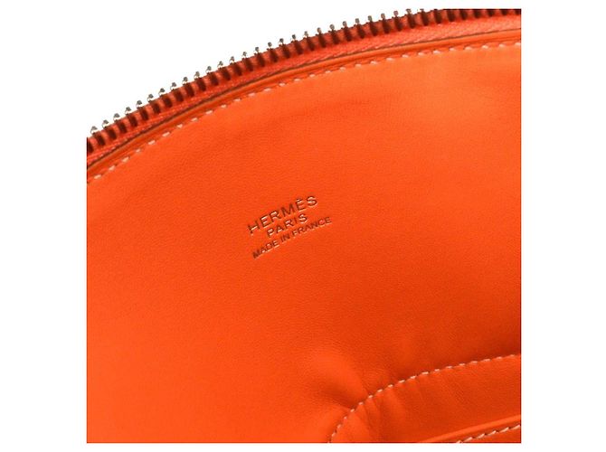 Hermès Hermes Bolide Clemence 31 Naranja - vista 4