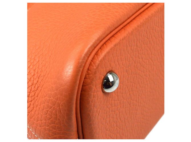 Hermès Hermes Bolide Clemence 31 Naranja - vista 6