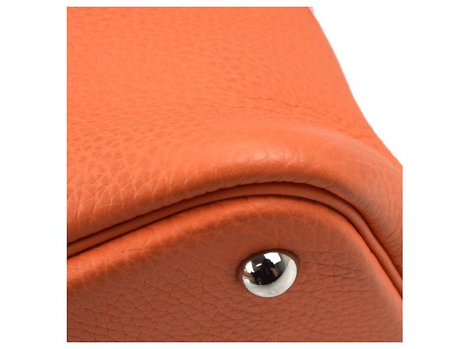 Hermès Hermes Bolide Clemence 31 Naranja - vista 7