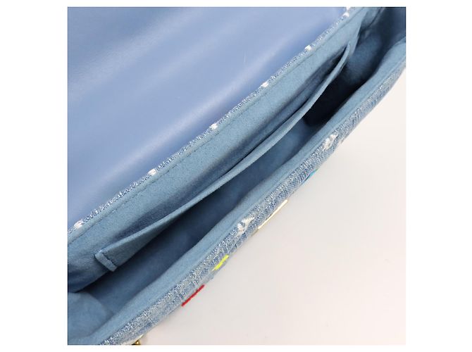 Louis Vuitton New Wave Denim MM Azul - vista 5