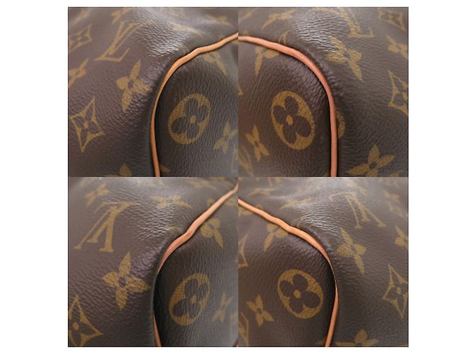 Louis Vuitton New Keepall Bandoulière 45 Monogram Boston Bag Marrone Monogramma - vista 4