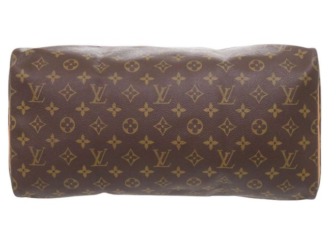 Borsa Louis Vuitton Speedy 40 Monogram Marrone Monogramma - vista 3
