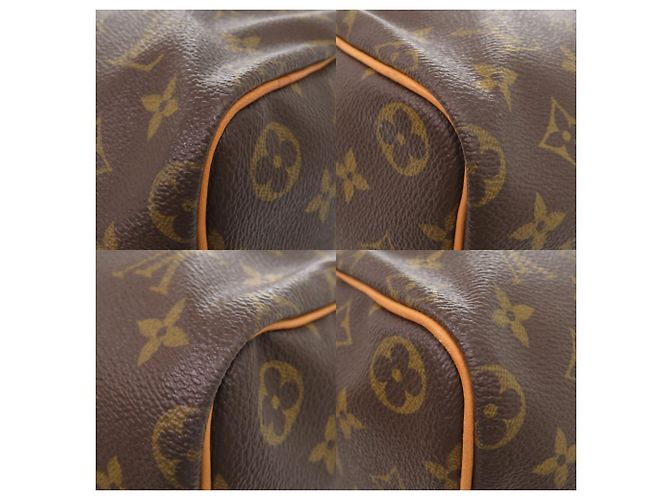 Borsa Louis Vuitton Speedy 40 Monogram Marrone Monogramma - vista 4