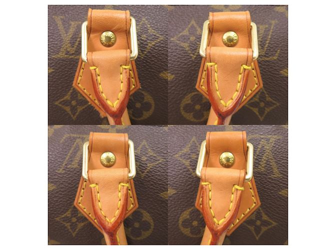Borsa Louis Vuitton Speedy 40 Monogram Marrone Monogramma - vista 8
