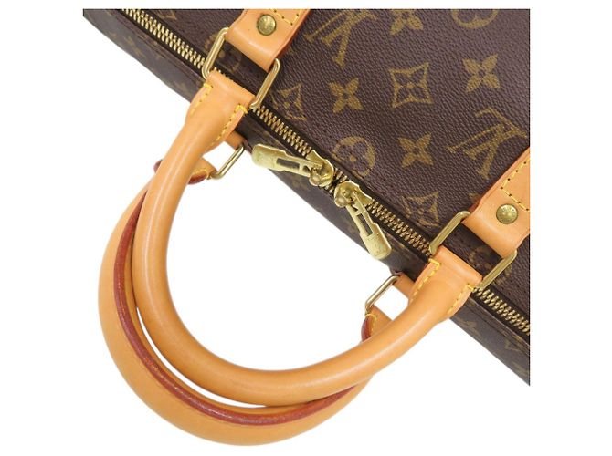 Borsa Louis Vuitton Keepall Bandoulière 50 Monogram Marrone Monogramma - vista 6