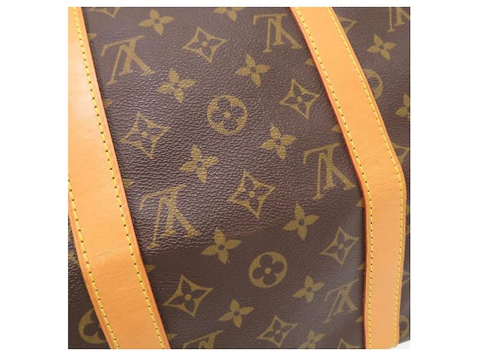 Borsa Louis Vuitton Keepall Bandoulière 50 Monogram Marrone Monogramma - vista 9