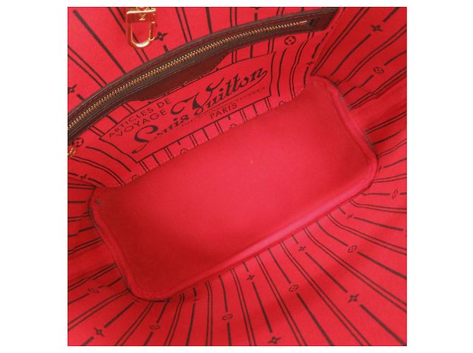 Louis Vuitton Neverfull PM Damier Tote Bag Fuschia Damier ebene - Ansicht 5