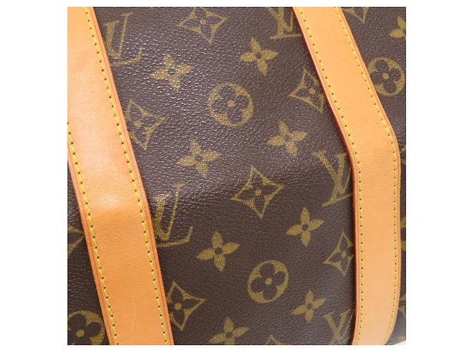 Borsa Louis Vuitton Keepall Bandoulière 45 Monogram Marrone Monogramma - vista 8