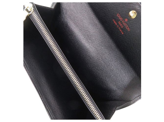 Louis Vuitton Epi Leather Long Wallet Black - view 5