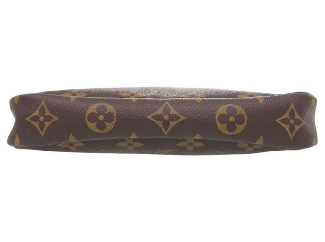Borsa Louis Vuitton Monogram Pochette Accessoires Marrone Monogramma - vista 3