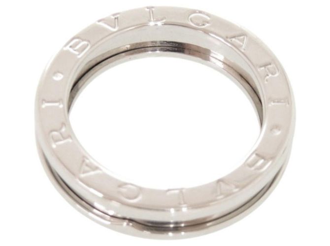 Bulgari Anello Bvlgari B.zero1 in Oro Bianco 18K D'oro - vista 4