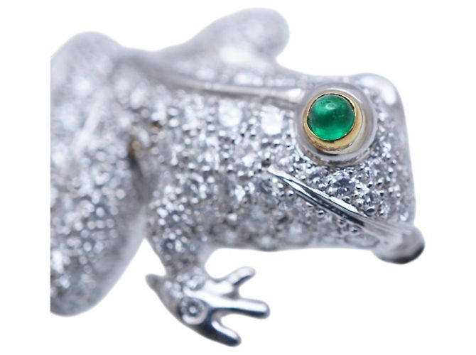 Autre Marque Spilla rana Nature di Tiffany & Co. Argento - vista 3