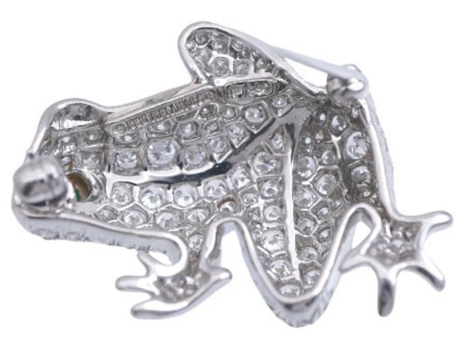 Autre Marque Spilla rana Nature di Tiffany & Co. Argento - vista 4