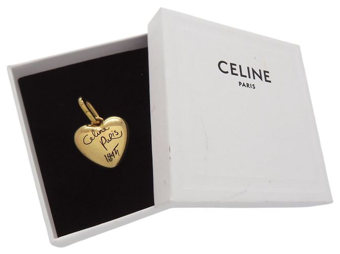 Céline Celine Charm Herz-Anhänger Golden - Ansicht 2