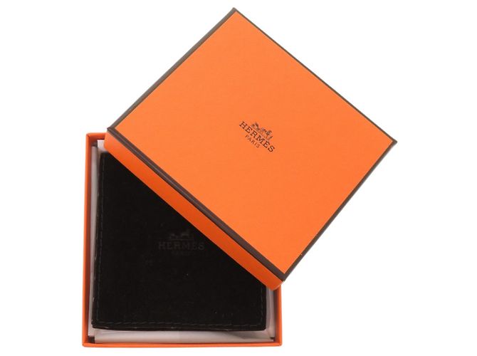 Hermès Bracciale Hermes Tourni Tresse Veau Swift So Black Nero - vista 2