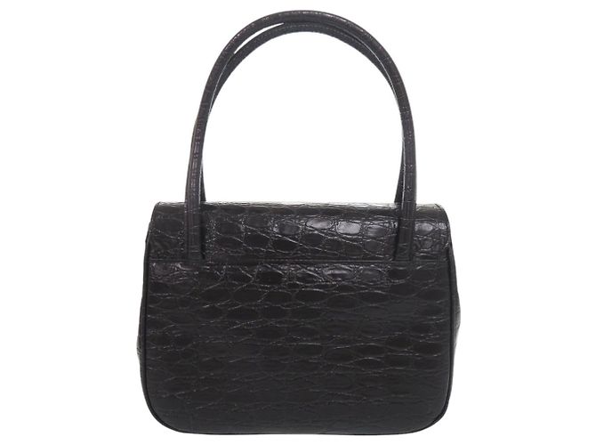 Borsa 2-Way in pelle goffrata Vara di Salvatore Ferragamo Nero - vista 2