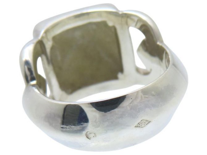 Ring Hermès Anello Hermes Vintage Medor Silver 925 Argento - vista 6