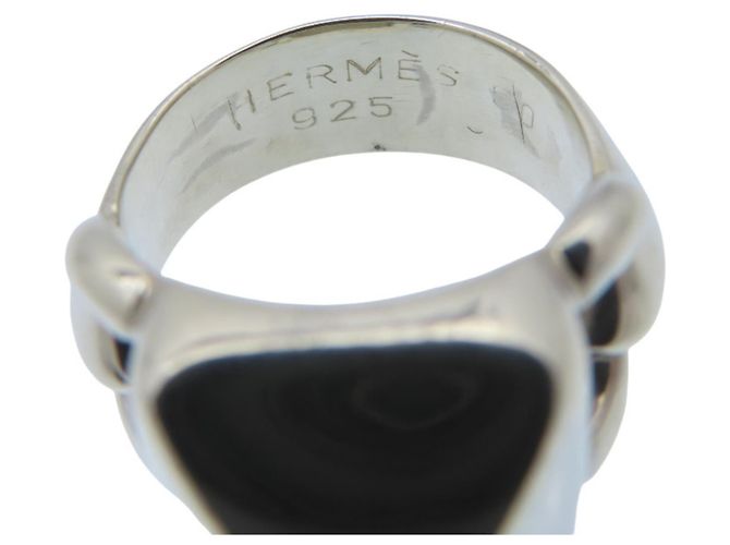 Ring Hermès Anello Hermes Vintage Medor Silver 925 Argento - vista 7