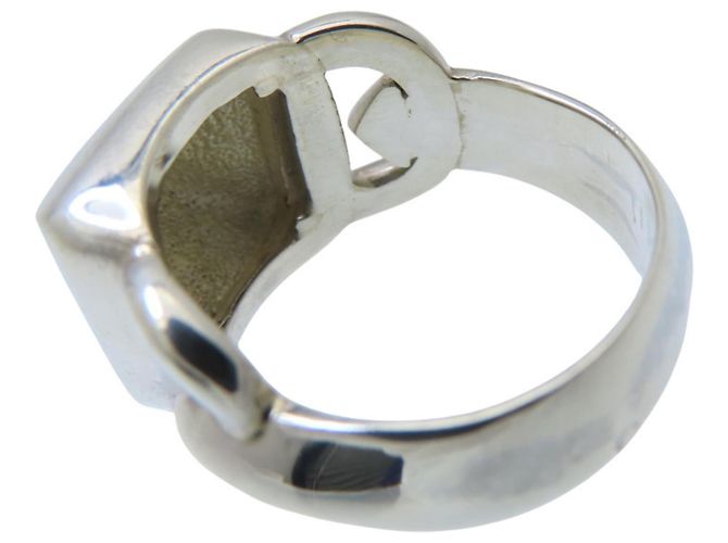 Ring Hermès Anello Hermes Vintage Medor Silver 925 Argento - vista 9
