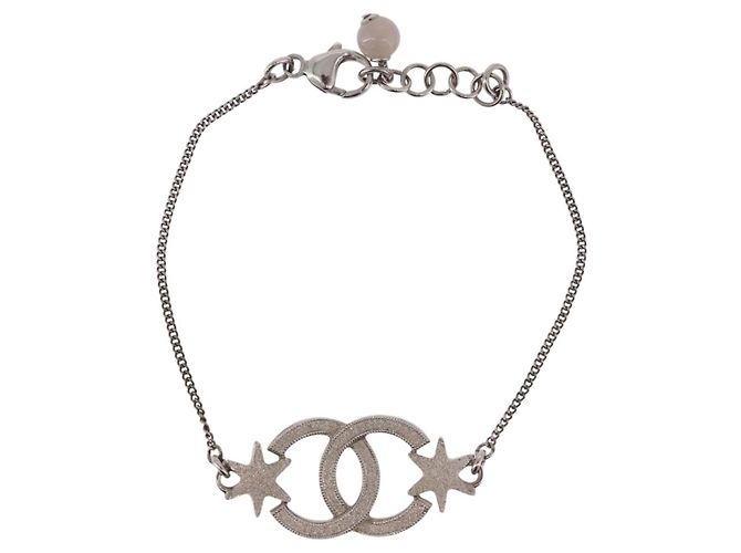 Chanel CC Charm Metal Argento - vista 2