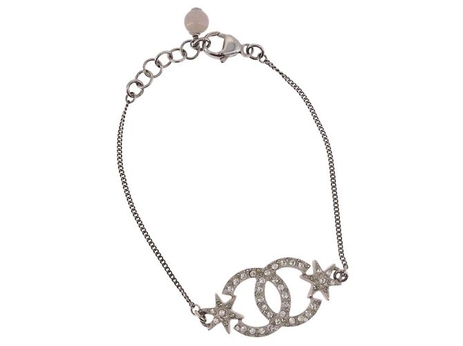 Chanel CC Charm Metal Argento - vista 5