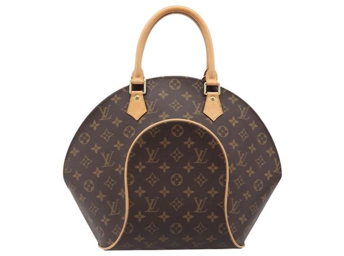Louis Vuitton Ellipse Monogram Canvas MM Marrone - vista 2